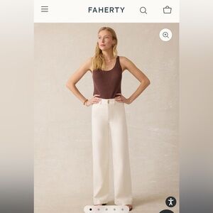 Faherty Stretch Terry Harbor Pants